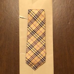 Men’s Burberry 100% Silk Tie